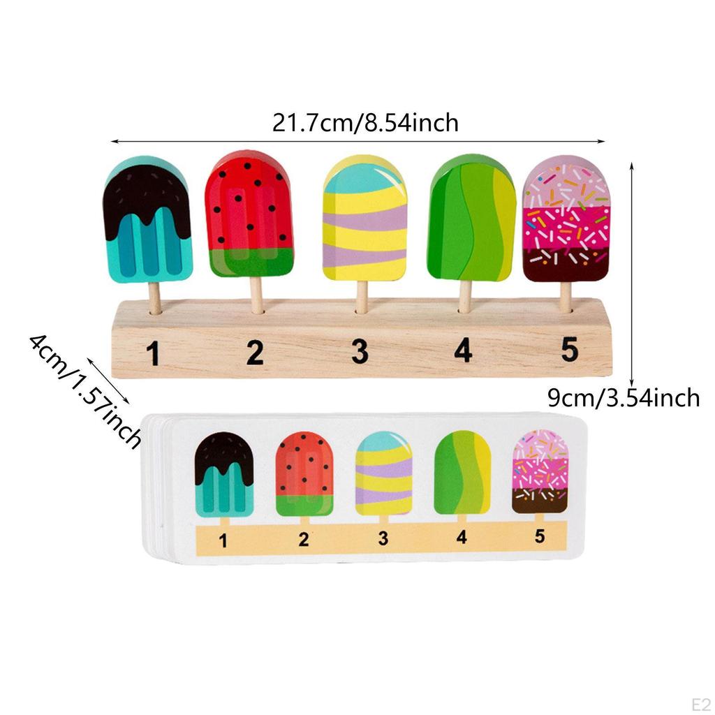 Ice Cream Toy Kitchen Playset Accessories Simulation Food Toys Set for Kids Girls and Boys Age 2-4