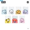 BTS BT21 Официальный минини ОБЛОЖКА ДЛЯ ПАСПОРТА Аутентичная клетчатая доска