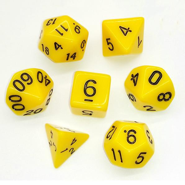 7 шт./лот, многогранные игральные кости из смолы D&D D4 D6 D8 D10 D% D12 D20, многогранные игральные кости TRPG, настольные игры