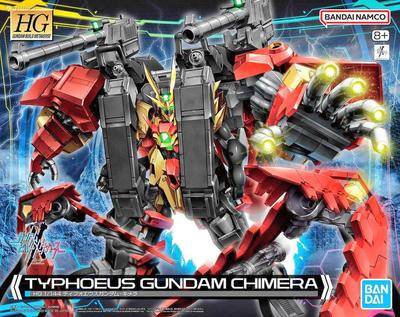 BANDAI SPIRITS HG Gundam Build Metaverse Тифей Гундам Химера масштабная пластиковая модель 1/144 цветная