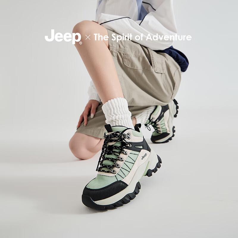 Jeep Женские походные ботинки на толстой подошве