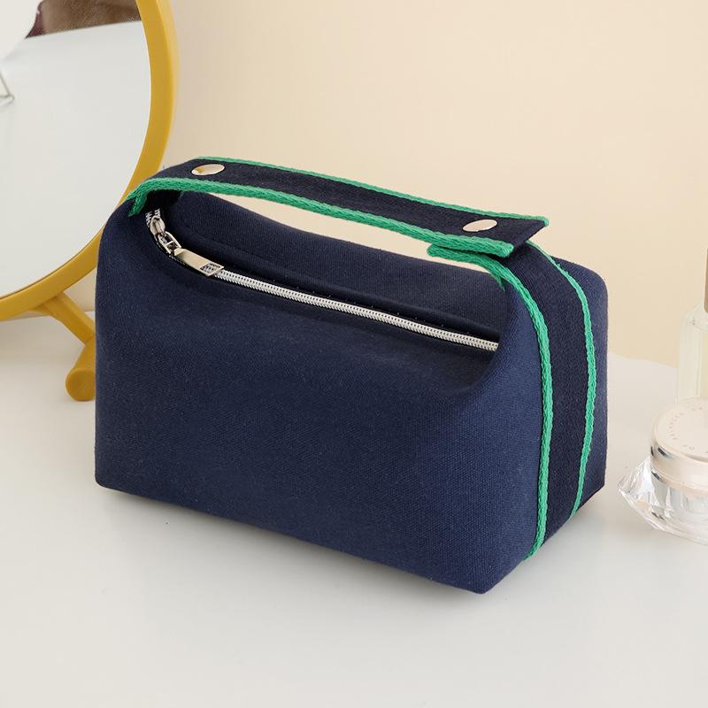 H Дом Холщовая Дорожная Косметичка и Сумка для Макияжа: Портативная женская сумка-ланчбокс и косметичка