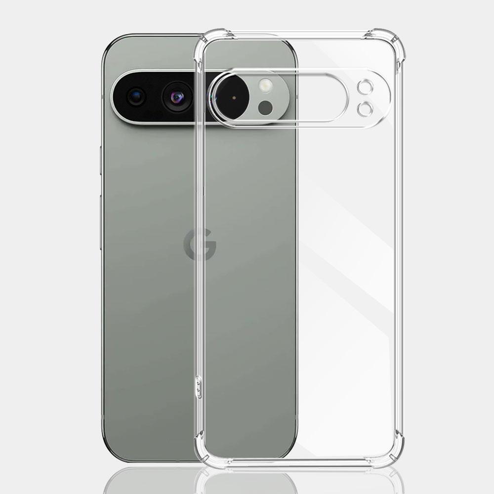 Для Google Pixel 10 Pro Чехол Прозрачный Силиконовый Мягкий Чехол для Телефона Для Google Pixel 10 Pro XL Funda Прозрачный Ударопрочный Чехол-Подушка