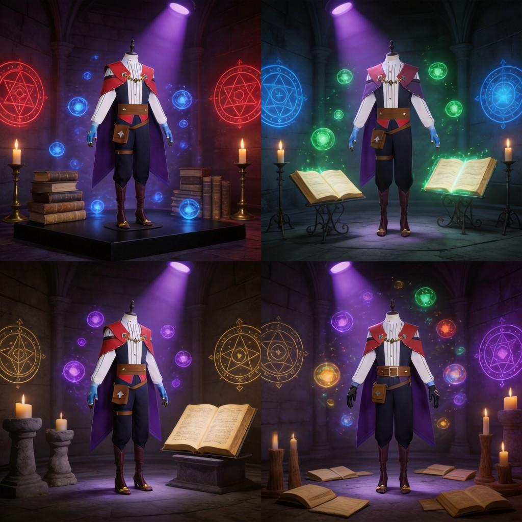 Костюм для косплея Roco Kingdom Enzo для персонажей манги в уличном стиле для фанатов косплея