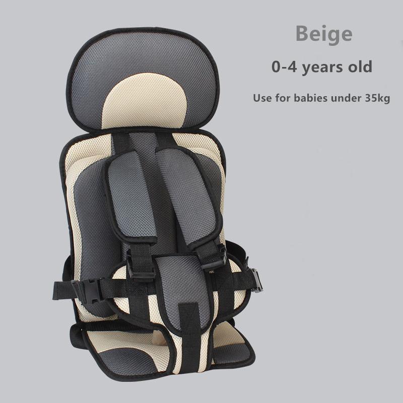 NEW Child Safety Seat Mat for 6 Months To 12 Years Old Breathable Chairs Mats Baby Car Seat Cushion Adjustable Stroller Seat