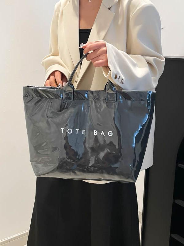 Универсальная сумка-тоут большой вместимости - Модная, минималистичная женская сумка для повседневного использования