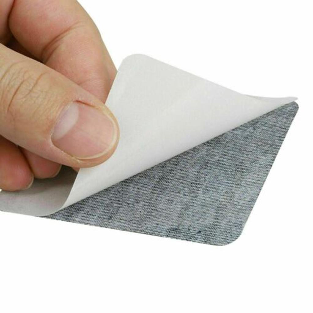 20 шт., DIY дизайн, железо на джинсовой ткани, нашивки для одежды, комплект для ремонта джинсов, 5 цветов