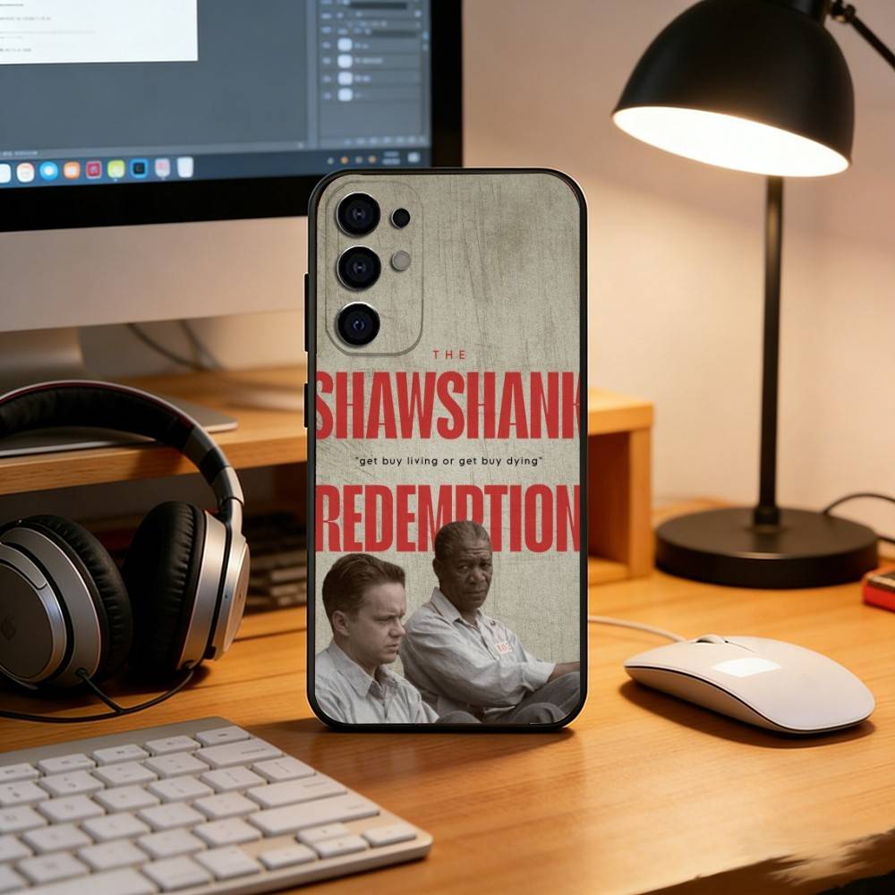 The Shawshank Redemption Phone Case For Samsung S25,S24,S21,S22,S23,S30,Ultra,S20,Plus,Fe,Lite,Note,10,Black Cover