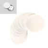 100Pieces Blank Button Badge Paper White Circle Paper Button Pin Maker Supplies For Badge Safety Pin Button Pin Making
