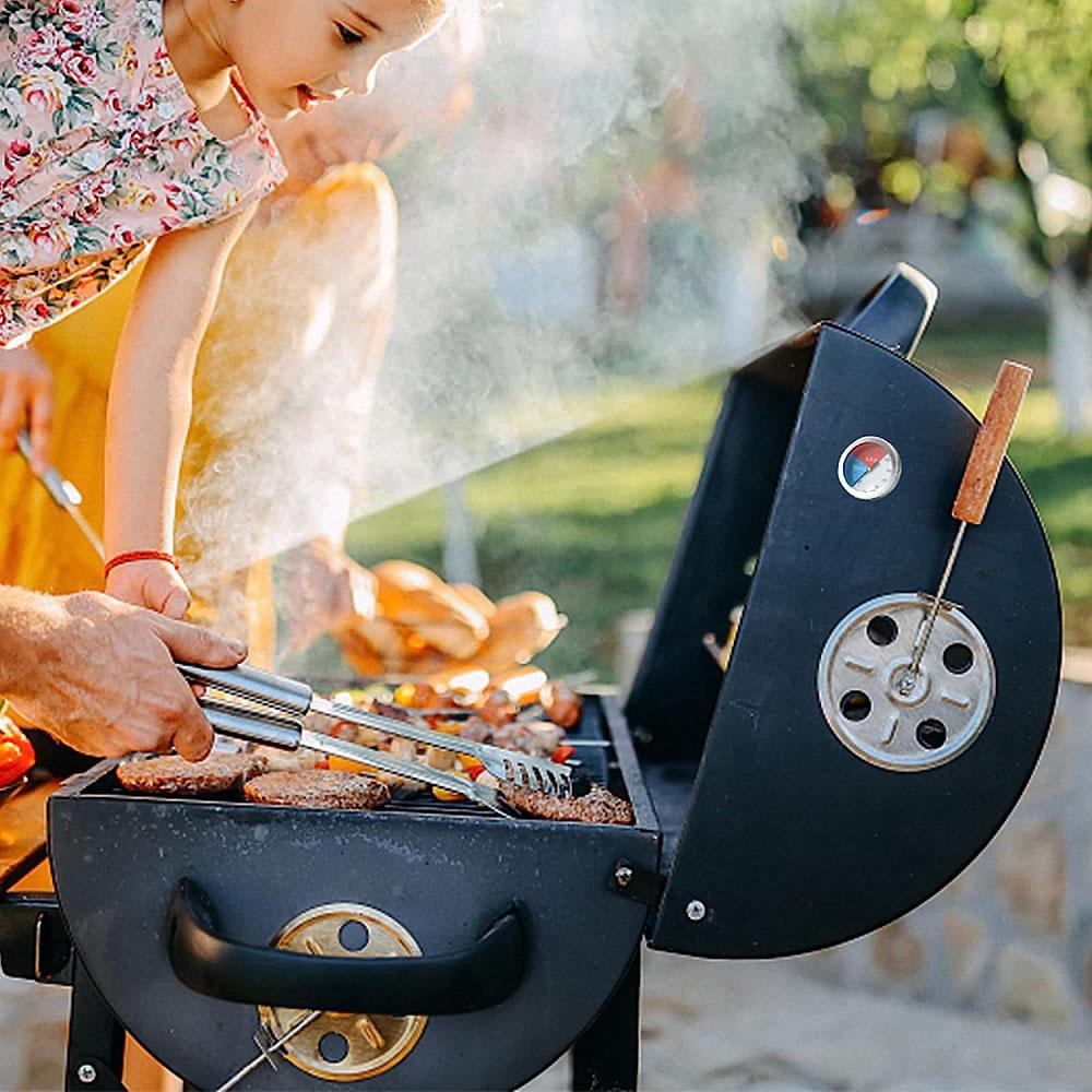 2 Inch Temperature Thermometer Gauge Barbecue BBQ Grill Smoker Pit Waterproof