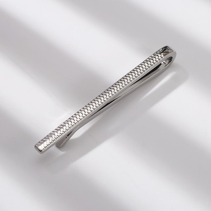 Minimalist Korean Style Gold Tie Clip for Men - Wedding, Groom, Professional, Security