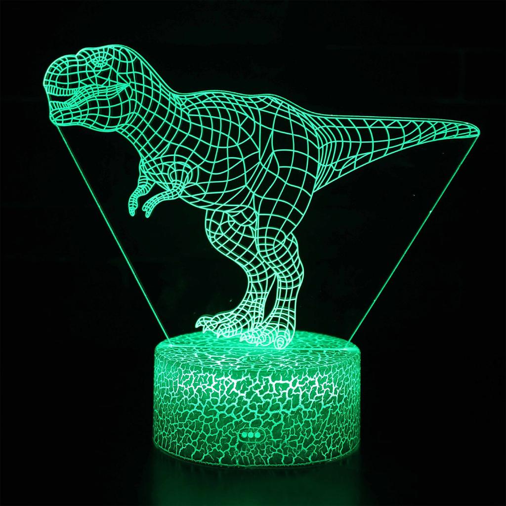Красочный креативный 3D ночник подарочный настольный светильник визуальный свет светодиодный светильник