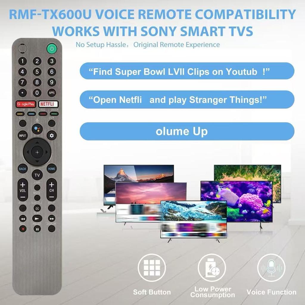 RMF-TX600U: Compatible with Sony Bluetooth Voice Remote Control