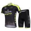 Mens Cycling Jersey Set Breathable Short Sleeve Bike Shirt Road Mountain Biking Skating
