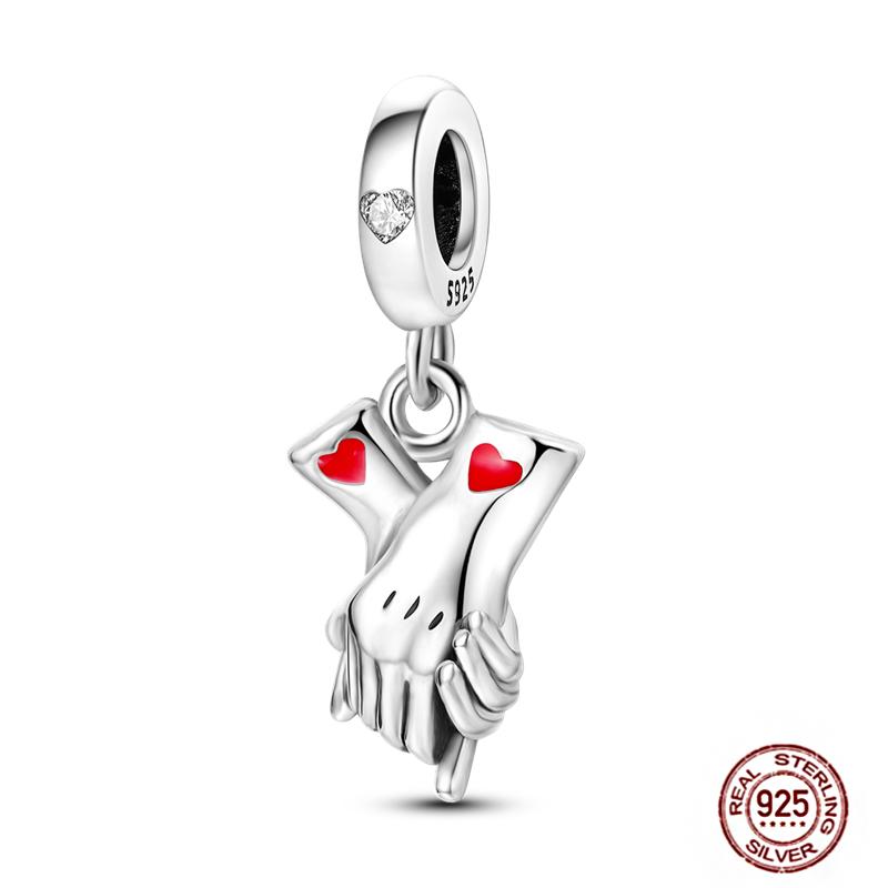 Woman Retro Copper Animal Tree Of Life Charms Beads Loveheart Fit Original Pendant Bracelet Diy Jewelry Making Gift