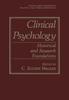 Книга Clinical Psychology : Historical and Research Foundations