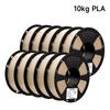 Geeetech 10 Rolls PLA Filament Plastic For 3D Filament 1KG/roll 1.75mm 100% Filament,Tangle-Free,Vacuum Packaging Fast Ship