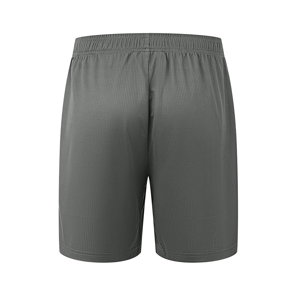 Under Armour Быстросохнущие дышащие трикотажные однотонные спортивные шорты с эластичной резинкой на талии, шорты унисекс, серые 23500203-012