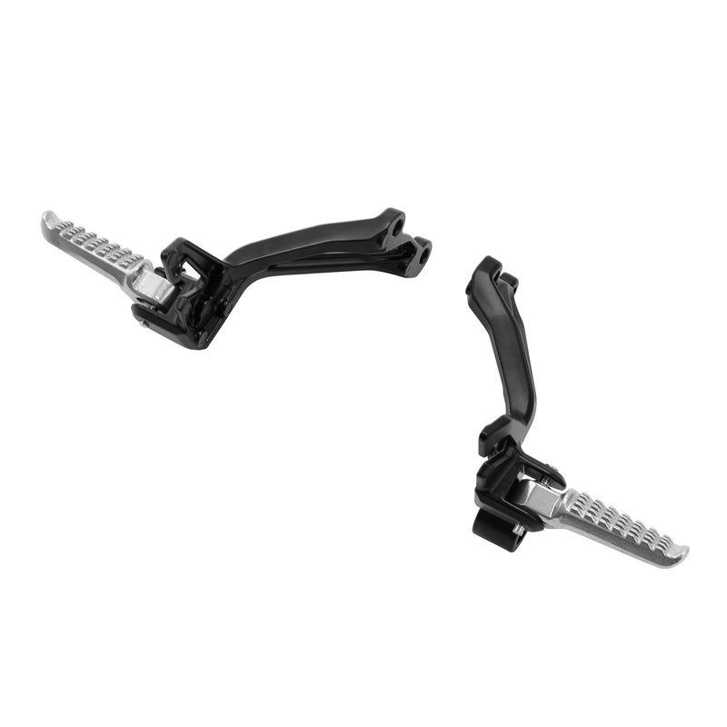 Motorcycle Rear Passenger Footrests Footpegs Brackets For Kawasaki Z900 2017-2024