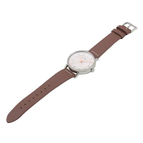 Часы повседневные простые аналоговые водонепроницаемые часы стильные белые [The House] MCA5002-WH1B мужские