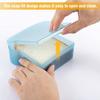 Lunch Container Visible Preservation Reusable Practical Salad Fruit Vegetable Case for Home