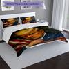 American Pride Custom Name Text Print 1Pc Bedding Set Duvet Cover With Two Pillowcases Soft Bed Linen For Household Bedroom