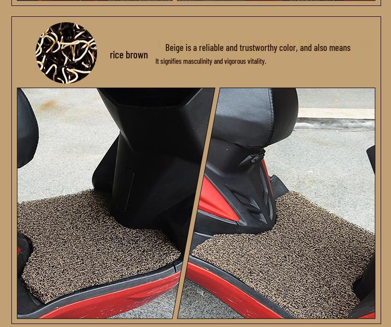 Qianjiang Langyue 125T-9B Non-Slip, Wear-Resistant Thick Foot Pad