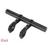 Front Outdoor Aluminum Alloy Lamp Bracket Mount Bike Handlebar Extender Bracket Double Tube