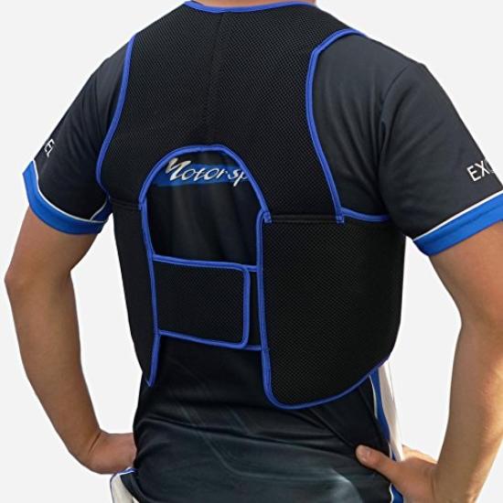 EXGEL Защитный жилет для ребер 17 л Размер AKK22L-BK