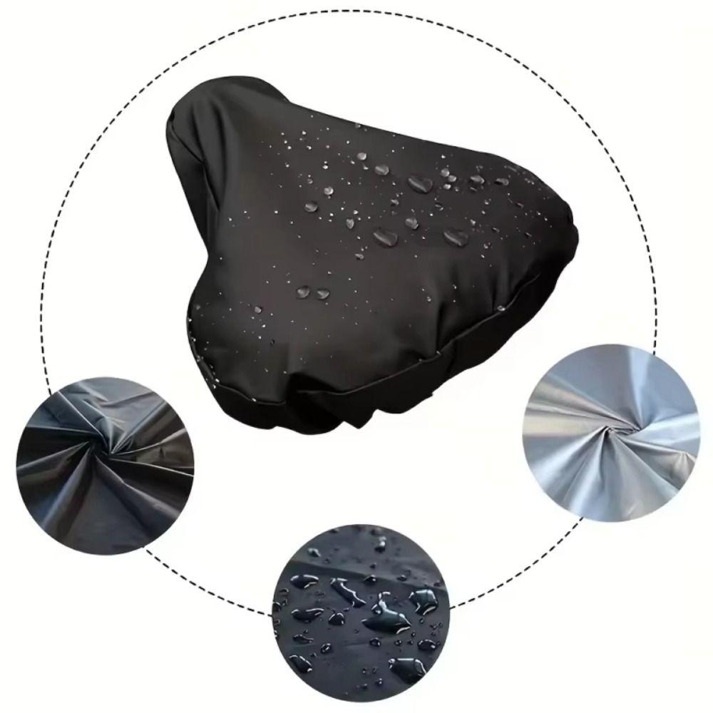 Washable Bicycle Saddle Rain Cover Dust-proof Bicycle Seat Cushion Bicycle Accessories