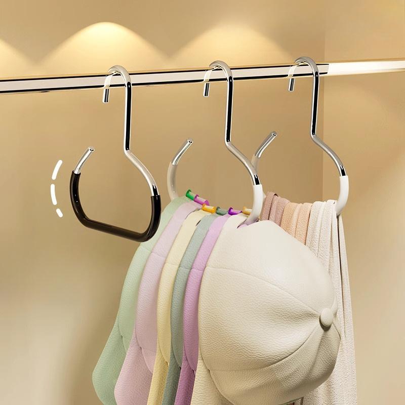 Hat Hook Hanger, Dormitory Duck Tongue Baseball Cap Storage Wonder, Home Anti-slip and Traceless Silk Scarf Hanger Storage Rack