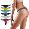 3pcs/set Women's Sexy Lace Thong European and American Sexy Low Waist Solid Color Panties Sexy Lace Women's G-String