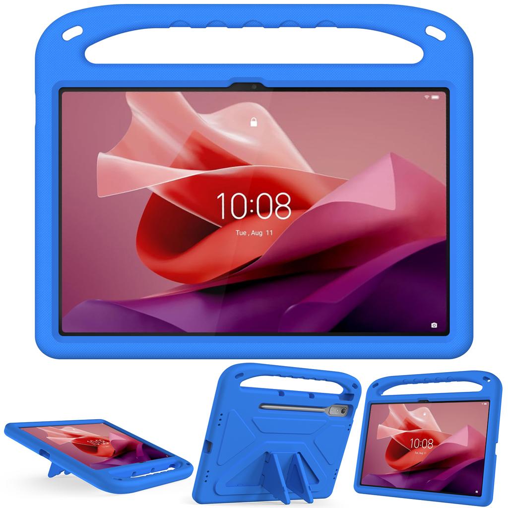 EVA Case for Lenovo Xiaoxin Pad Pro 2024 12.7" Tab P12 TB-370FU Kickstand Cover Kids Friendly with Portable Holder Shockproof