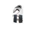 Flat Winch Shackle Recovery Hook 30,000LB Mount Assembly Tow Haul ATV UTV w/Iron Pin & Rubber Guard Universal Fit