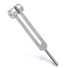 Tuning Fork Set 128hz/528hz Aluminum Alloy Sensory Tuning Fork with Hammer Yoga Meditation Instrument for Healing Chakra Sound Therapy