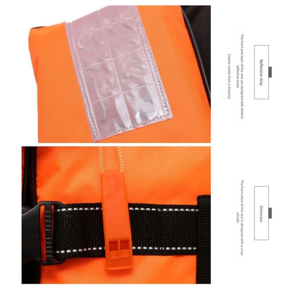Easily Adjustable High Buoyancy Jacket Waterproof Water Sport Vest Adults Life Jacket Lifesaving