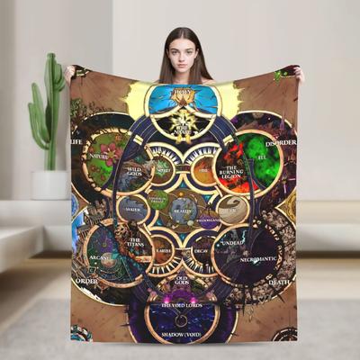 Мягкое одеяло Camping World of Warcraft Игровое Постельное белье Пледы Фланелевое покрывало для дивана кресла кровати Пушистый чехол для диван-кровати