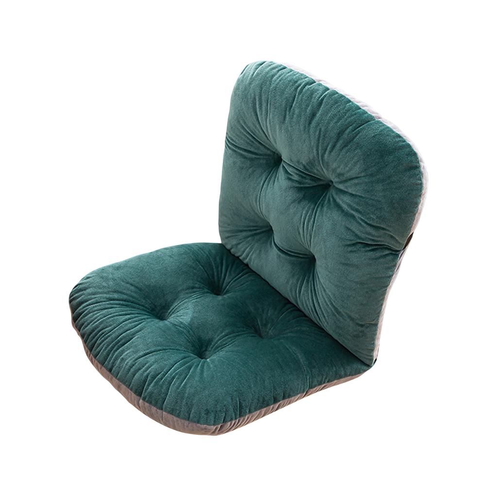 Non- Rocking Chair Cushion With Removable Lid And Lacing Straps For Worker, Car And Home Use