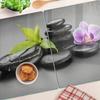 Set of Two Decorative Glass Kitchen Boards Zen Stones 2x40x52 cm