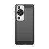 Для чехла Huawei P60 Pro Крышка Huawei P60 Pro Capas Новый Телефон Задний Противоударный Бампер Мягкий ТПУ Чехол из Углеродного Волокна Huawei P60 Pro