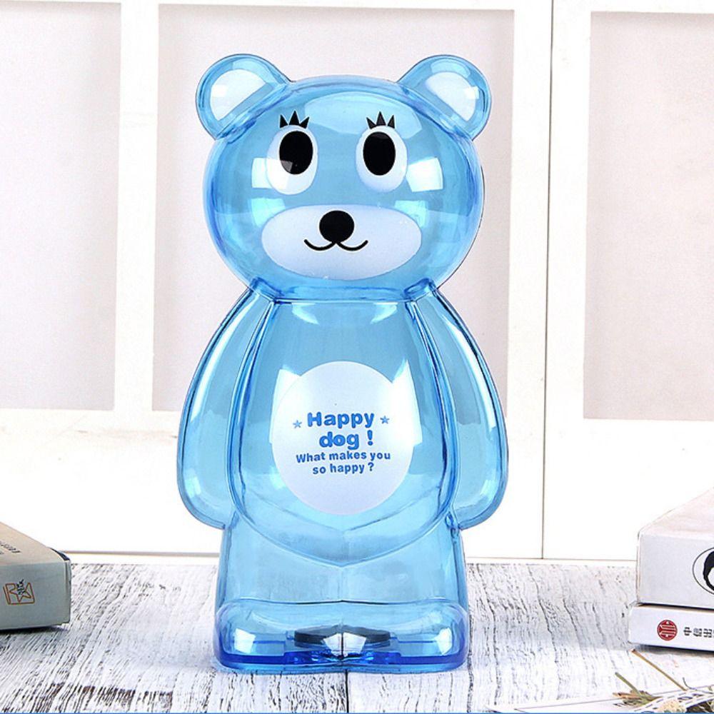 Kindergarten Home Decor Manage Funds Bear Piggy Bank Cartoon Saving Box Kids Toys Birthday Gifts