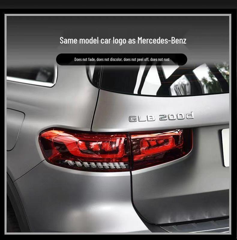 Наклейка-эмблема на заднюю дверь Mercedes GLB220/GLB200/GLB35 AMG 4matic