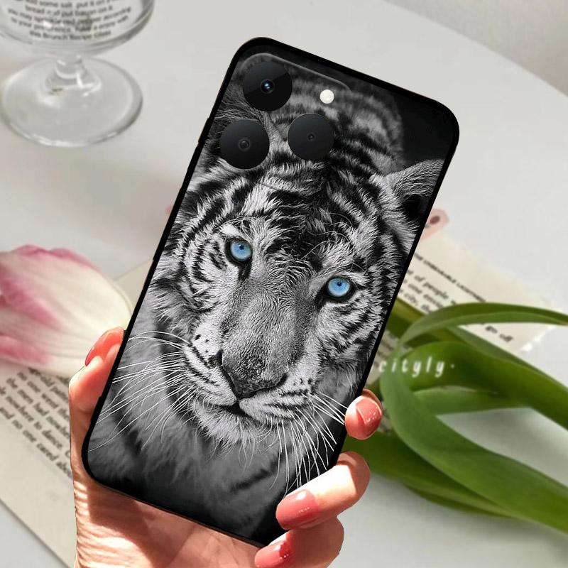 Для Realme 15T 5G Чехол Роскошный Модный Ударопрочный Силиконовый Мягкий ТПУ Чехол для Телефона Для Realme 15 T Realme15T RMX5111 RMX5112 Бампер