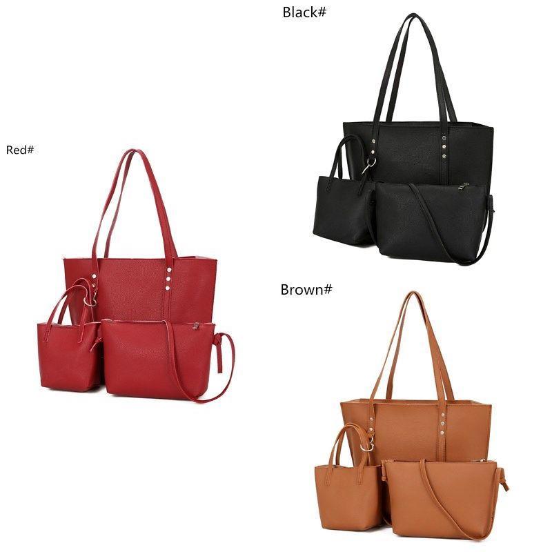 Кошелек большой вместимости для женщин с магнитной застежкой и из мягкого полиуретанового материала для повседневного использования