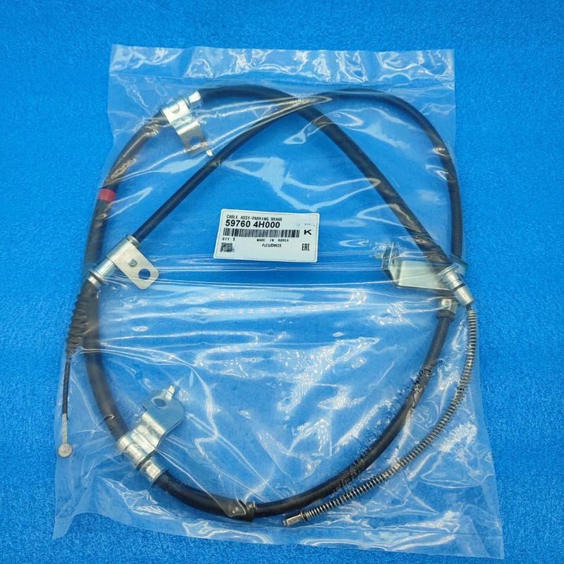 Левый трос стояночного тормоза для Hyundai H1 Grand Starex 597604H000 59760 4H000 59760-4H000