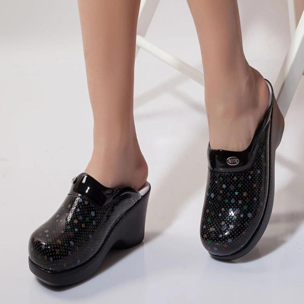 Ортопедические женские медицинские сабо — противоскользящие, удобные