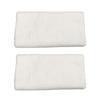 2 Pcs Motorcycle Exhaust Pipe Silencer Cotton Fiberglass 35x25cm Sound Absorbing Packing Cloth