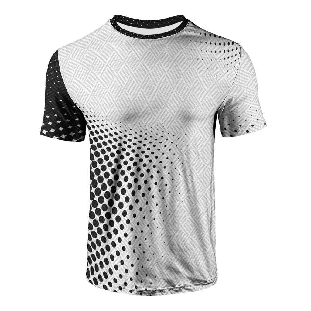 Инновационная мужская футболка с 3D-полосками и геометрией, летняя уличная футболка с коротким рукавом, хипстерские повседневные топы в стиле Харадзюку