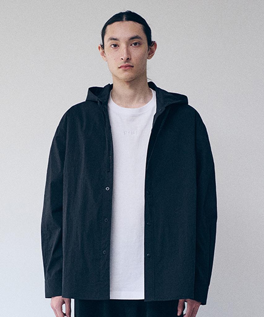 nau Aeroshell Hoodie Black