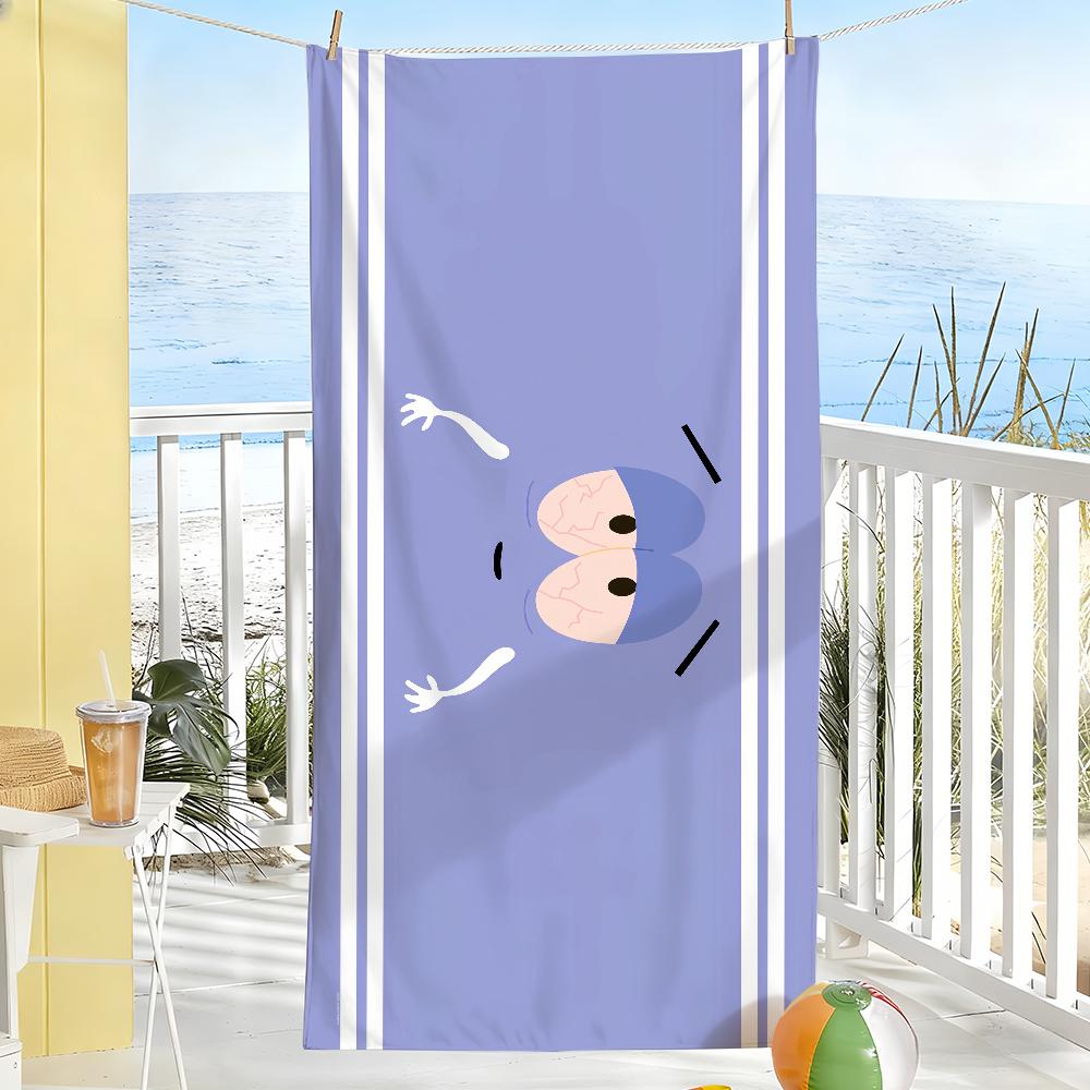 Cute Cartoon T-Towelie-S Towel Soft Pool Gift For Travel Gym Shower Camping Quick Dry Sports Large Beach Towels